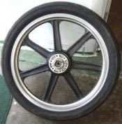 Honda 750 Lester mag wheel